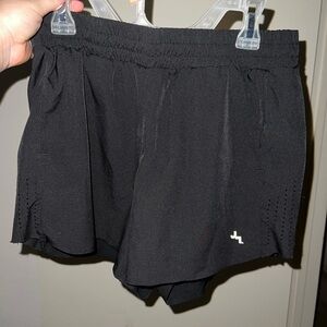 Black athletic JoyLab shorts SMALL